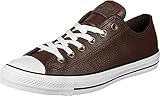 converse leder schwarz gold Kultige Silhouette Converse Herren Chuck Taylor All Star Leather Turnschuh, EL Dorado/weiß/schwarz, 39 EU