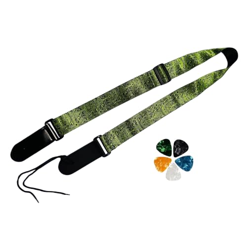 Image of DEVICE OF URBAN INFOTECH Guitar Strap Belt for Acoustic & Electric Guitar Adjustable Buckle Guitar Strap Modern Design Guitar Belt For Acoustic /Bass /Electric Guitars