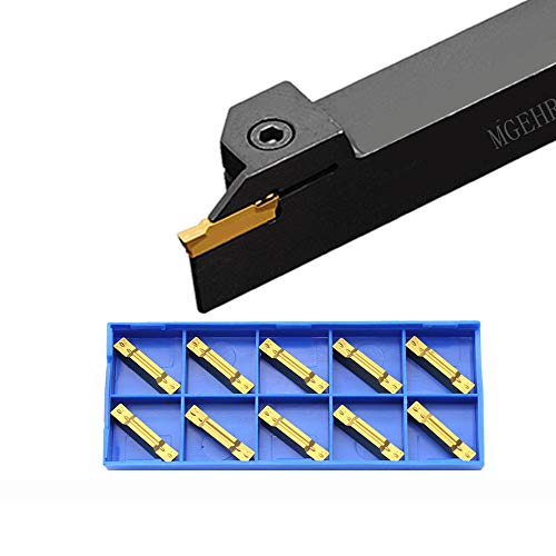 Insert en carbure MGMN500-M TG4025 avec porte-outils MGEHR2525-5 pour usinage sans vibration