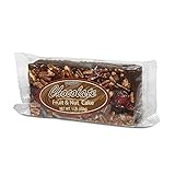 Grandma's Delicious Chocolate Fudge Brownie Fruitcake Dessert Made with Cake Recipe with Real Fruit and Nuts, Cherries, Pineapple and Walnuts by Beatrice Bakery in 1lb Loaf