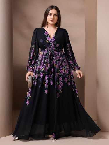Image of TOLEEN Women's Plus Size Sequin Dress Luxurious Style Formal Cocktail Evening Party Maxi Dresses