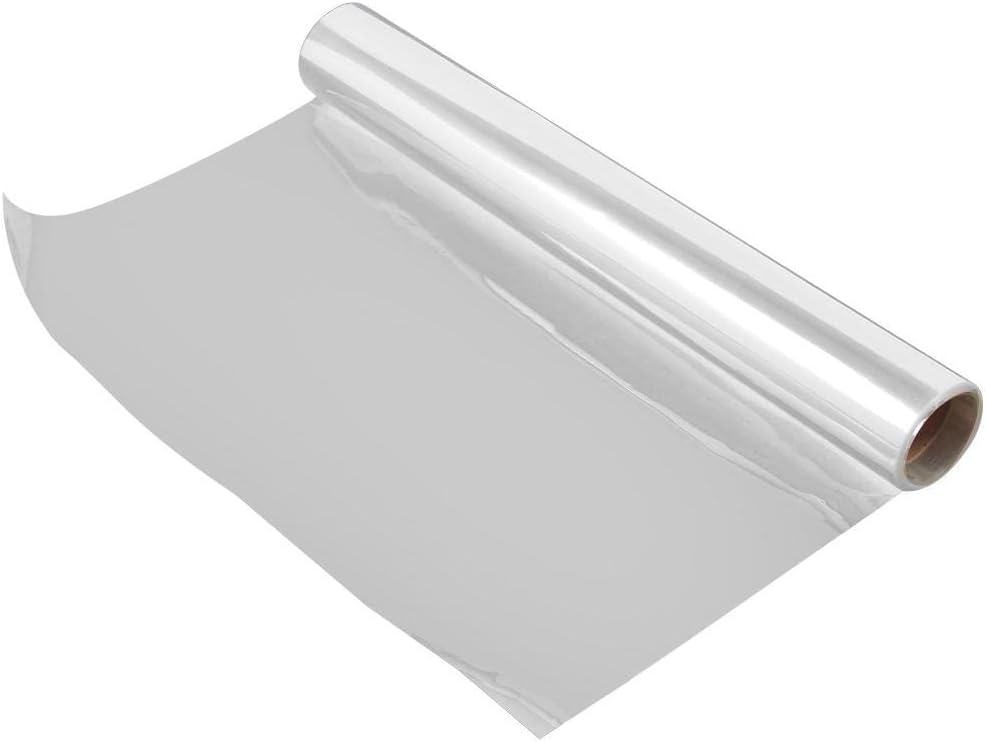 MonkeyJack Thick Transparent Florist Craft CELLOPHANE ROLL Film Gift WRAP 50cm20m - Transparent, 0.040mm : Health & Household