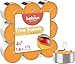 Produktbild Bolsius True Scents  18 Teelichter  Mango  Brenndauer: 4 Stunden  Innendekoration  natürliche Extrakte  mit natürlichem veganem Wachs