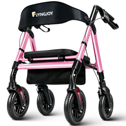 Heavy-Duty 450-lb Extra-Wide Rollator