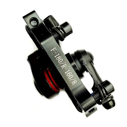 keynoyin 2pc Mountain Bike Disc Brake, Aluminum Alloy Front and Rear Disc Brake for Bicycles-Rear disc Brake