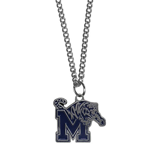 NCAA Siskiyou Sports Fan Shop Memphis Tigers Chain Necklace with Small Charm 22 inch Team Color