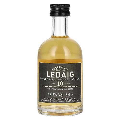 Ledaig 10 Jahre Single Malt Whisky (1 x 0.05 l)