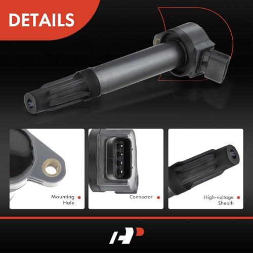 A-Premium 6PCS Ignition Coil Packs Compatible with Toyota, Lexus & Lotus Vehicles - V6 2.5L 3.5L 4.0L - Camry 4Runner Avalon Highlander RAV4 Tundra Sienna GS350 GS450h IS250 RX350, #90919-A2007 by A-premium - Image 5