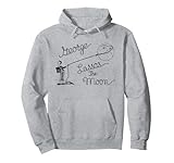 George Lassos The Moon Pullover Hoodie