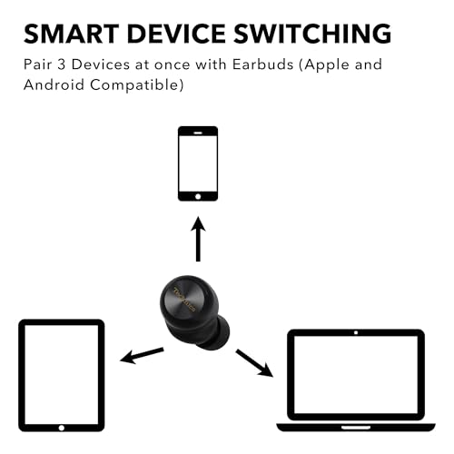 Technics Reference Class Hi-Fi Wireless Ear Buds, Dolby Atmos with Head Tracking, Adaptive Noise Cancelling, 3 Device Multipoint, 10-Hr Battery, Wireless Charging, Improved Fit, EAH-AZ100-K(Black) by Technics - Image 6