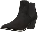 Michael Antonio Women's Lastly Ankle Bootie, Black, 6.5 M US