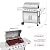 Royal Gourmet GE5001S 5-Burner Gas Grill with Side Burner in Silver, 59,000 BTU, 603 Sq. In. Cooking Area, Side Shelf & Side Burner, Outdoor Gas Grill for Backyard Cooking, Silver