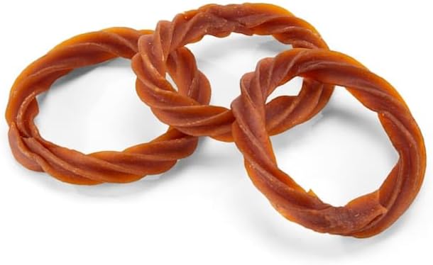Good Lovin' No Rawhide Pumpkin Flavored Puppy Teething Rings, 4.9 oz., Count of 4