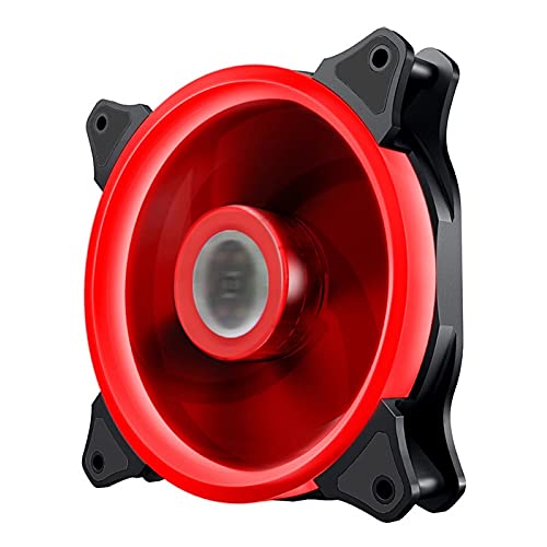 Ventilador para ordenador de 12cm ajustable contra fallos de sistema por calor