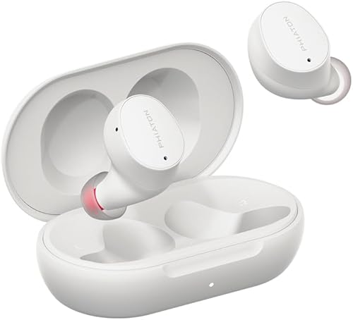 Phiaton Bonobuds Lite - Auriculares inalámbricos con voz clara de Intelligo y modo ambiental, auriculares Bluetooth con 11 horas de reproducción, Phiaton Bonobuds Lite - Auriculares inalámbricos con voz clara de Intelligo y modo ambiental, auriculares Bluetooth con 11 horas de reproducción,