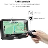 KUSINHOKA Folia ochronna kompatybilna z Tomtom GO Classic 2. generacji 6 cali, 2 sztuki [odporna na zarysowania] miękka folia ochronna na wyświetlacz PET, przezroczysta HD pełna ochrona przed