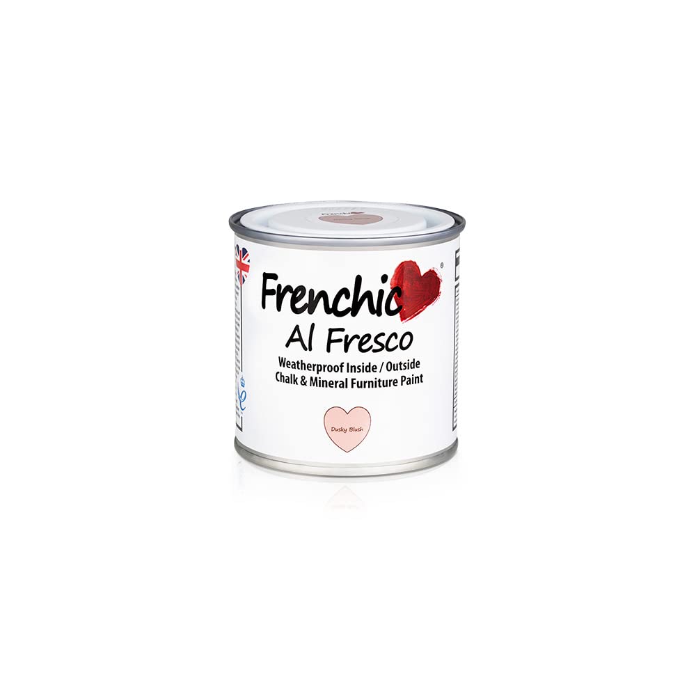 Frenchic Dusky Blush Furniture Paint - Al Fresco Inside/Outside Range 250Ml Dinky Tin (Dusky Blush)