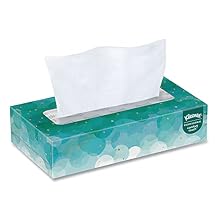 KIMBERLY CLARK Facial Tissue 8.4 X 8.6 Paperwht Kleenex, 100 CT