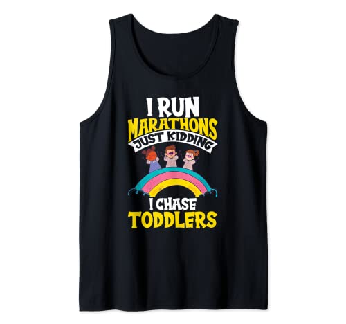 Funny I Chase niños pequeños para maestros proveedor de guardería Camiseta sin Mangas