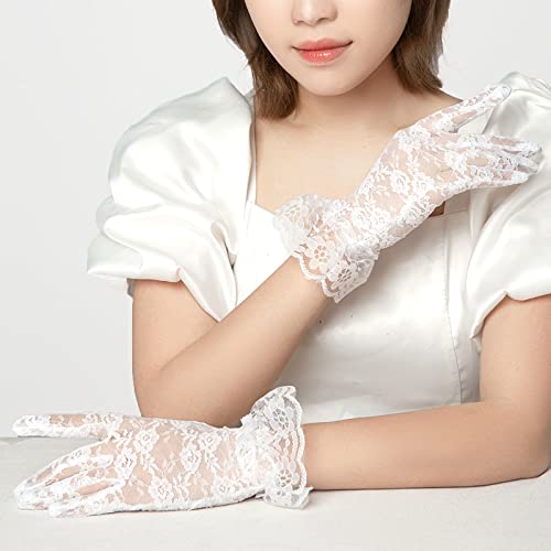 Women Gloves for for Wedding, Tea Party, Cosplay, Costume