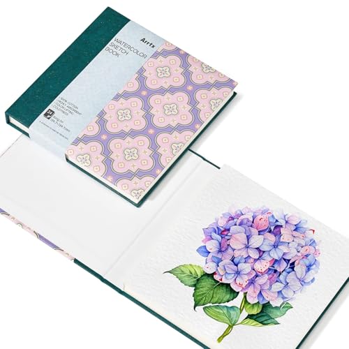 Bloc de acuarela Arrtx para evitar hojas arrugadas gracias a su papel de algodón de 300 g/m²