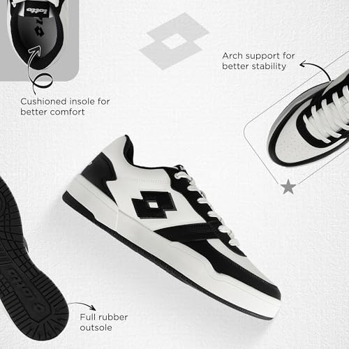 Image of Lotto Men Hoop Star Citta Sneakers