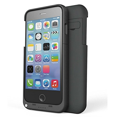 iPhone 6s Plus Battery Case, iBeek 4800mAh External Battery Backup Charger Case Pack Power Bank for iPhone 6 Plus/iPhone 6s Plus 5.5 inch (Black)