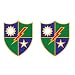 fagraphix Two Pack US Army 75th Ranger Regiment Distinctive Unit Insignia Stickers Vinyl Decal