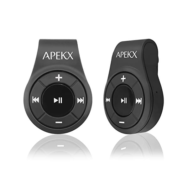 APEKX Clip Bluetooth Audio Adapter for Headphones, Headset, Speaker, Wireless Receiver with MIC for Hands-Released Call and Music - Image 3