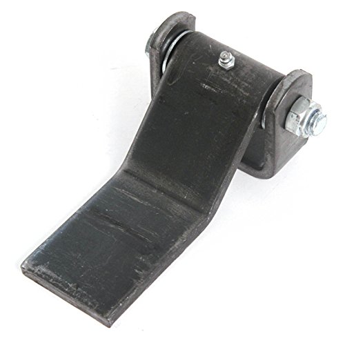 Red Hound Auto Weld-On Heavy Duty Steel Hinge Greaseable Formed 7 Inches Long Leaf Strap Style With Grease Zerk Fitting Trailer Cargo Truck Body Gate Door #TOP1