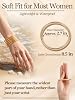 Alphatool Glitter Jelly Gold Bangles Bracelets for Women - Gold Soft Silicone Stackable Sparkling Ladies Fashion Jewelry Party #1