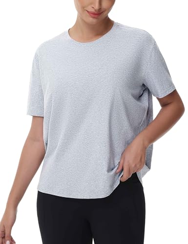 THE-GYM-PEOPLE-Womens-Short-Sleeve-Workout-T-Shirts-Back-Loose-Fit-Running-Yoga-Tee-Tops