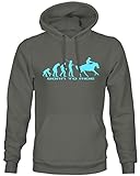 Unser PFERD EVOLUTION WESTERN WESTERNREITEN Cowboy - REITEN PFERDE Sweatshirt kommt in den Größen: S bis 3XL