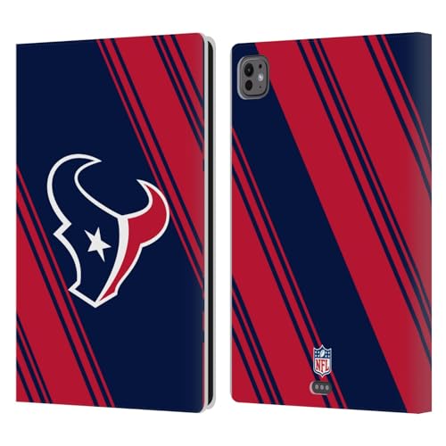Protège écran iPad Pro 11 M4 NFL Houston Texans étui cuir anti rayure stylé