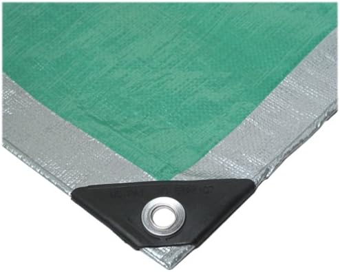 DewittA6X8-P 4.5 oz Heavy Duty Forest Shade Tarp, 6 x 8', Green