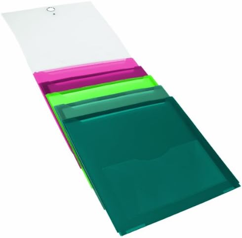 Storage Studios Waterfall Paper File for 12 x 12 Sheets, 13.75 x 13 x 1.5 Inches, Multicolored, CH93392