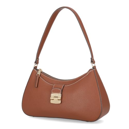 Image of Nautica Voyager Hobo Bag for Women, Vegan Leather Women's Purse, Large Shoulder Handbag with Zipper Closure