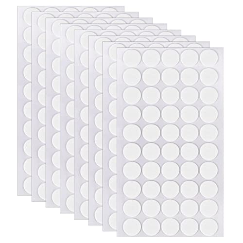 400 Pcs Double Sided Adhesive Dots Removable Poster Putty Clear Sticky Tack Putty No Trace Round Adhesive Mounting Putty For Hanging Posters,Pictures(20Mm) #TOP21