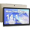 FOLLOWM-Tableta-Android-12-de-141-pulgadas-tabletas-de-computadora-2023-con-pantalla-IPS-HD-de-1920-x-1080-tableta-de-pantalla-grande-con-Bluetooth-41-y-GPS-y-bateria-larga-de-10000-mAh-para