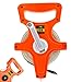 Fiberglass Distance Reel - Long Jump Measuring Line, Track Field Measuring Tool | Carpenter Open Reel, 20 Meter Fiberglass Strip with Feet and Meters