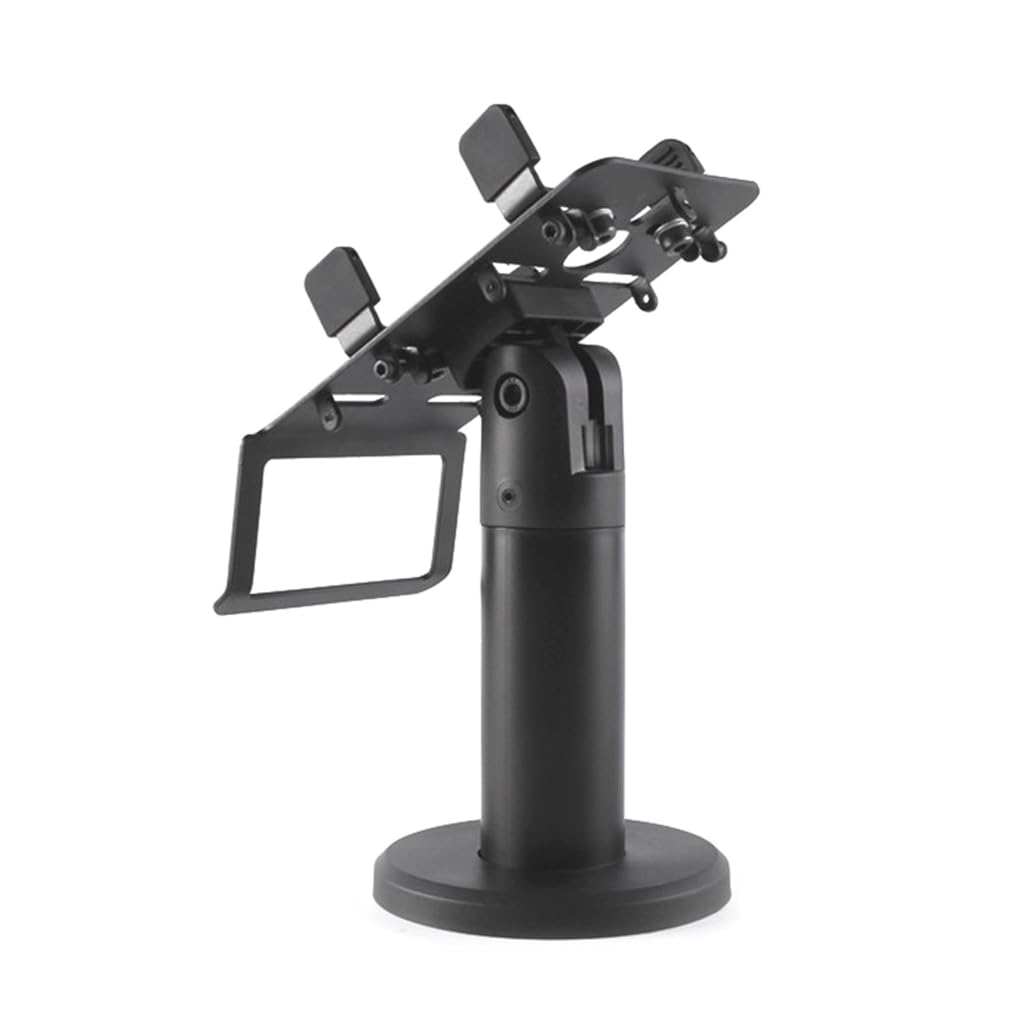 Elnwnnkc Convenient Stand for Cash Register POS Machine Stand Rotatable Credit Card Machine Display Rack Cashiers Counter