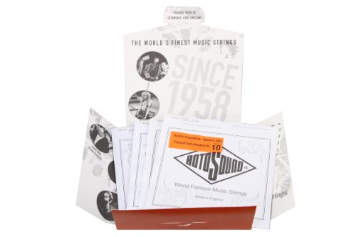 Rotosound RS66LF Swing Bass 66 Stainless Steel Bass Guitar Strings (45 65 85 105)