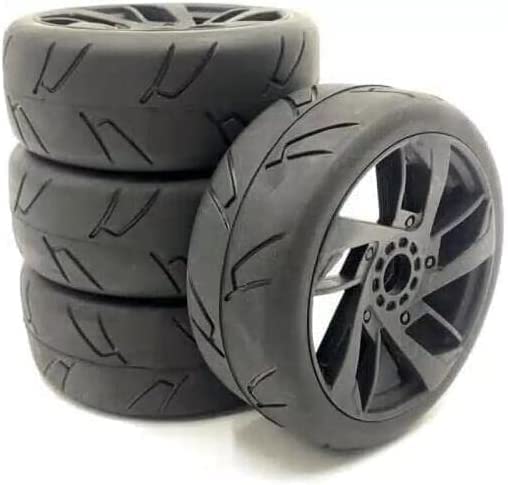 KT663018B 1/8 1/7 Scale KM FSR GT C 3 Rally On/Off Road Drift Brushless Buggy rc Cars Wheels and Rally Rubber Tires 4pcs no glued hex 17mm for VRX HSP Redcat FS FTX Cen ZD Racing EX07 GT Model