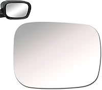 Vista 3 de ReYee Espejo lateral de cristal para Volvo V70 2007-2010 XC70 2007-2010 XC90 2007-2014 Pasajero lado derecho espejo de repuesto sin placa