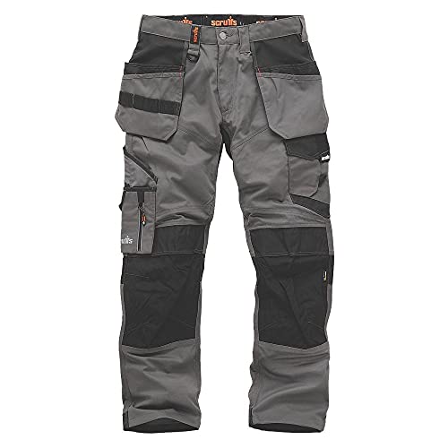 Scruffs Trade Holster Work Trousers 2020 (36R, Graphite)