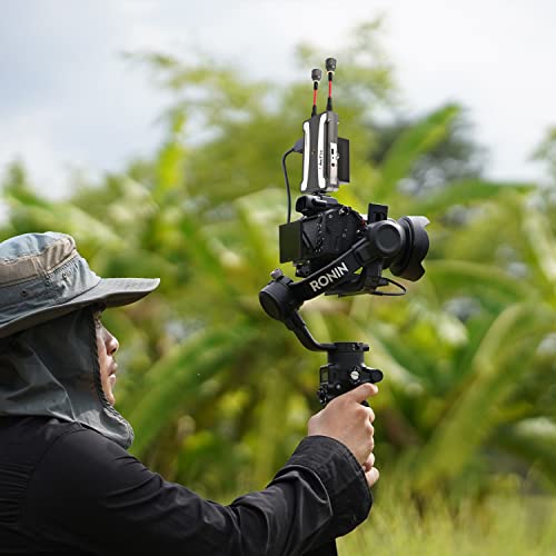 Chwfio Wireless Hdmi Transmitter And Receiver Hdmi Wireless Video&Audio Transmission System 990Ft 1080P@60Hz 2.4Ghz/5.8Ghz Transmission 0.06S Low Latency Loop Out Support Npf970/Npf750/Npf550 Battery #TOP3