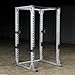 Body-Solid (GPR378 Power Rack - Heavy-Duty Steel Squat Cage with Adjustable Safety Bars and Chin-Up Bar for Home and Light Commercial Gym