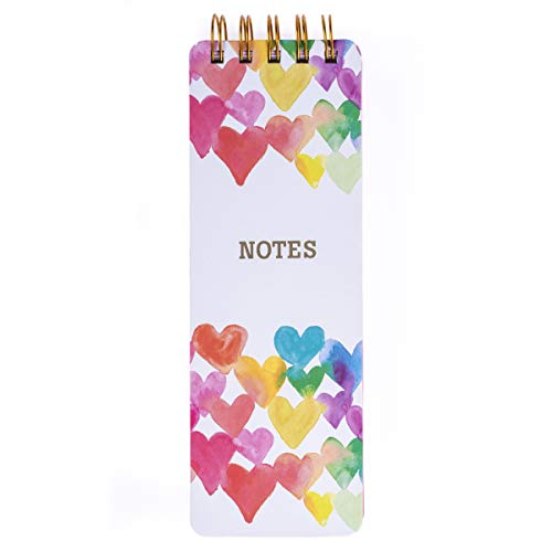 Graphique Reporter Notepad, Love In Color – Portable Notebook Embellished In Gold Foil, 150 Lined Sheets, 3" X 8.75" – Perfect For Note Taking, List Making And Much More, Wlp188 #TOP17