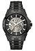 Bulova Men's 98A147 Analog Display Automatic Self Wind Black Watch