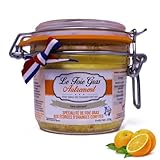 Foie Gras Entenleber – Fruchtige Varianten mit Orange, Feige, Aprikose, Vanille, Trüffel & mehr – Französische Delikatesse – Relais Gourmet – Verschiedene Größen | Kandierten Orangenschalen 200 g